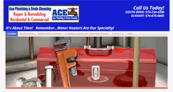 Desktop Screenshot of aceplumbinganddrain.com